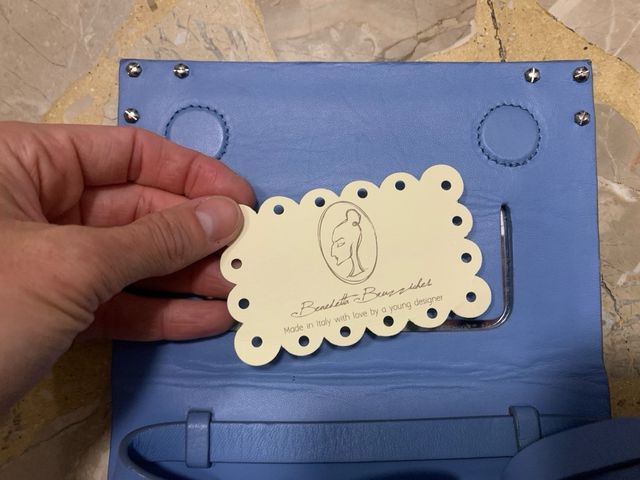 Bolso Benedetta Bruzziches con aplicación