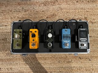 Pedalera para guitarra acústica