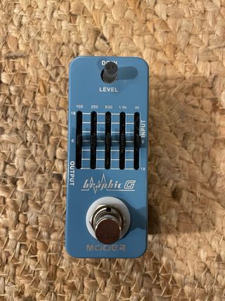 Pedalera para guitarra acústica