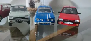 Colección 7 maquetas a escala 1:18 marca sólido 