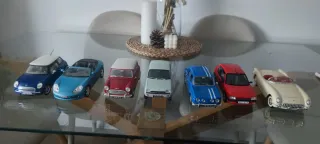 Colección 7 maquetas a escala 1:18 marca sólido 