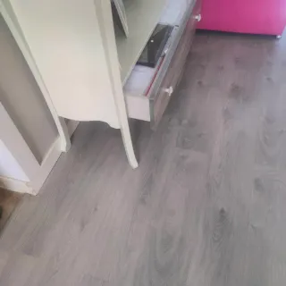 Librería Maciza Salón Madera Blanca