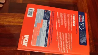 Diccionario lengua española de Primaria