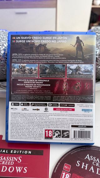 Assassin's Creed Shadows PS5 Edición Especial
