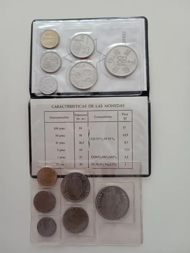 Lote Monedas España Mundial 82
