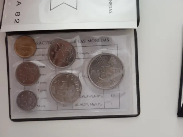 Lote Monedas España Mundial 82