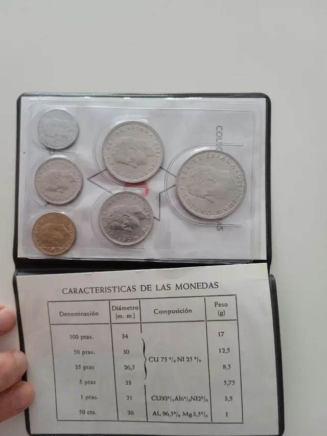 Lote Monedas España Mundial 82