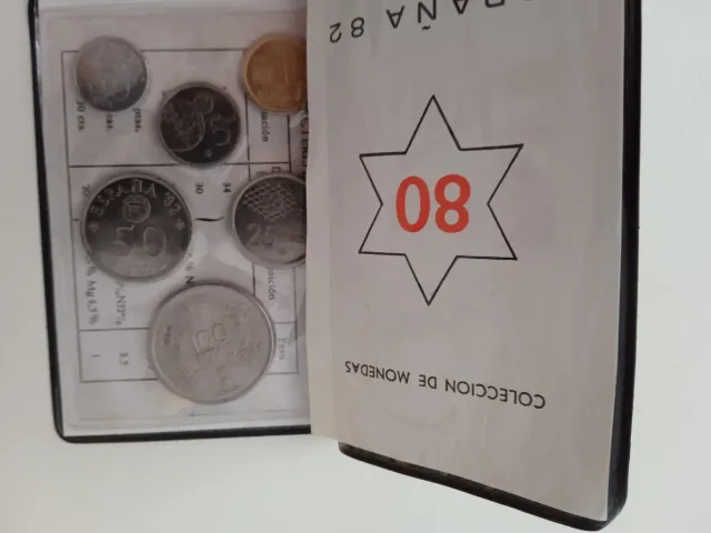 Lote Monedas España Mundial 82