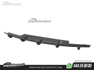 DIFUSOR TRASERO MAZDA 6 GJ 2012-2014 NEGRO BRILLO