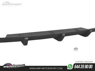 DIFUSOR TRASERO MAZDA 6 GJ 2012-2014 NEGRO BRILLO