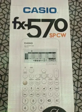 Calculadora Casio fx-570SP CW