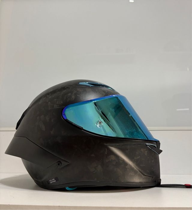 Casco AGV Pista Carbono Azul