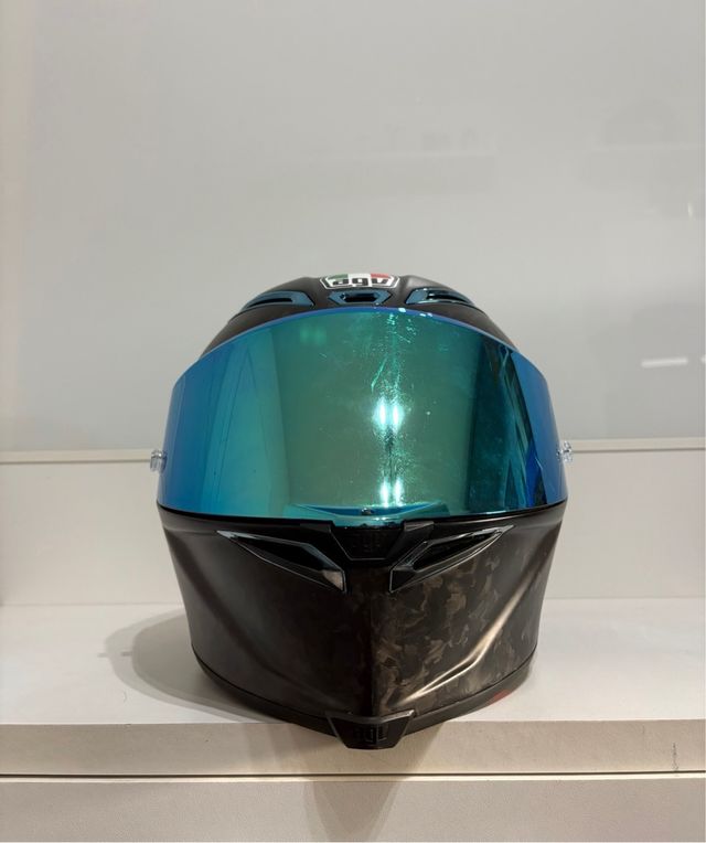 Casco AGV Pista Carbono Azul