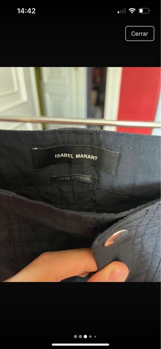 Pantalón mujer Isabel Marant negro