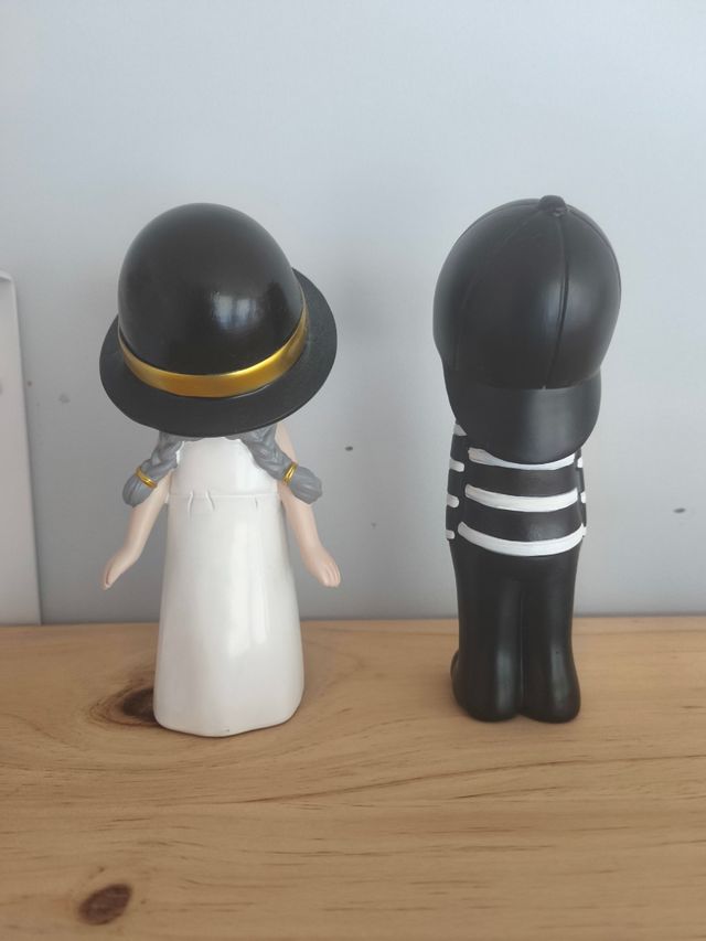 Pareja Figuras Decorativas Niños