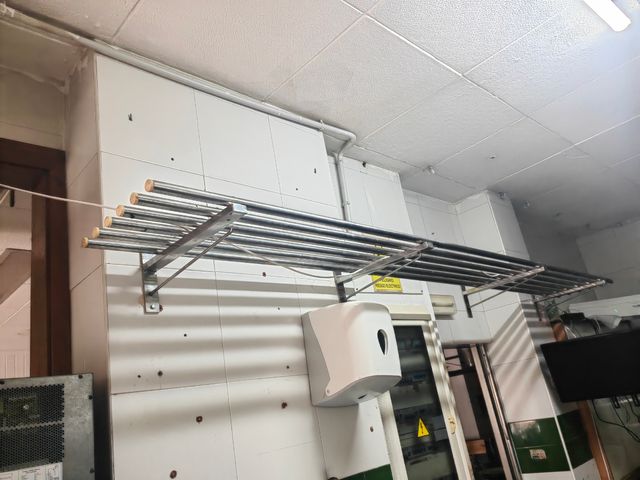 Libreria in acciaio inossidabile