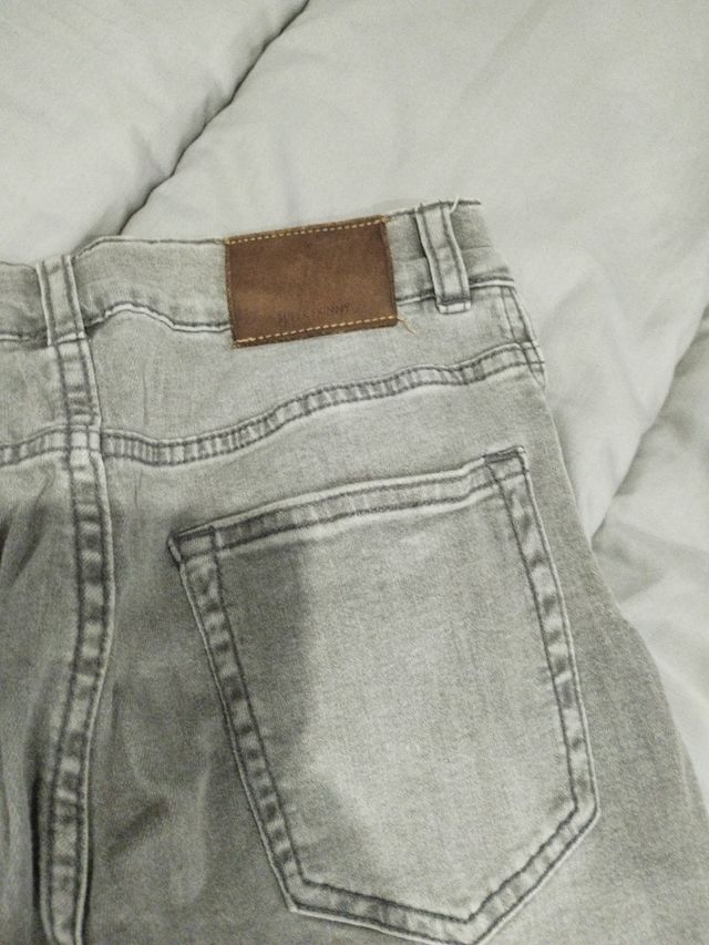 Pantalón vaquero gris Zara Talla 13-14