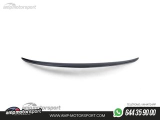 PESTAÑA DE MALETERO NEGRO BRILLO PARA MERCEDES CLASE C W205 SEDÁN