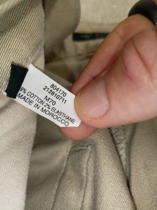 Pantaloni Dockers Vintage Donna Slim Fit Beige