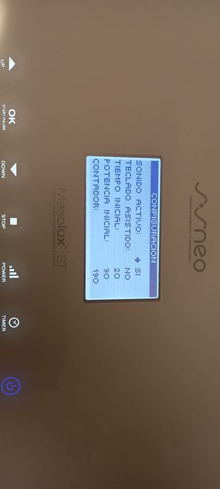 Mesolux st de Sisneo electroporador