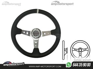 VOLANTE SPORT INVERTIDO EN PIEL LISA
