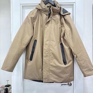 Abrigo Ecoalf Beige/Gris