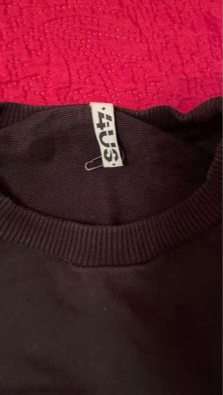 Felpa 4US Paciotti Nera
