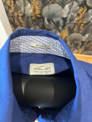 2 Camisas Zara Hombre Bordadas AS