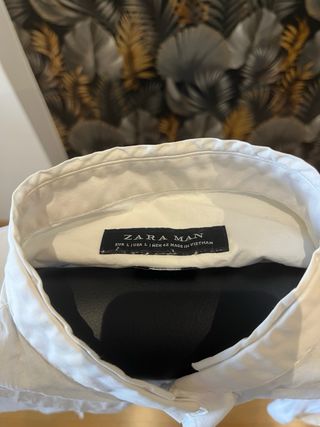 2 Camisas Zara Hombre Bordadas AS