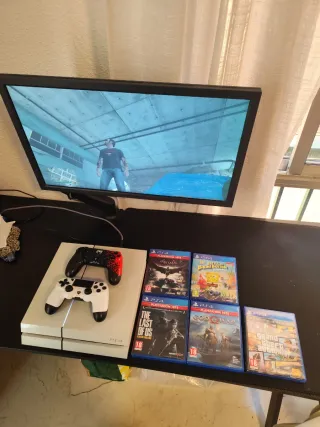 Play Station 4 con lector