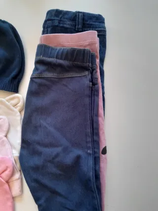 Pantalones de bebé niña