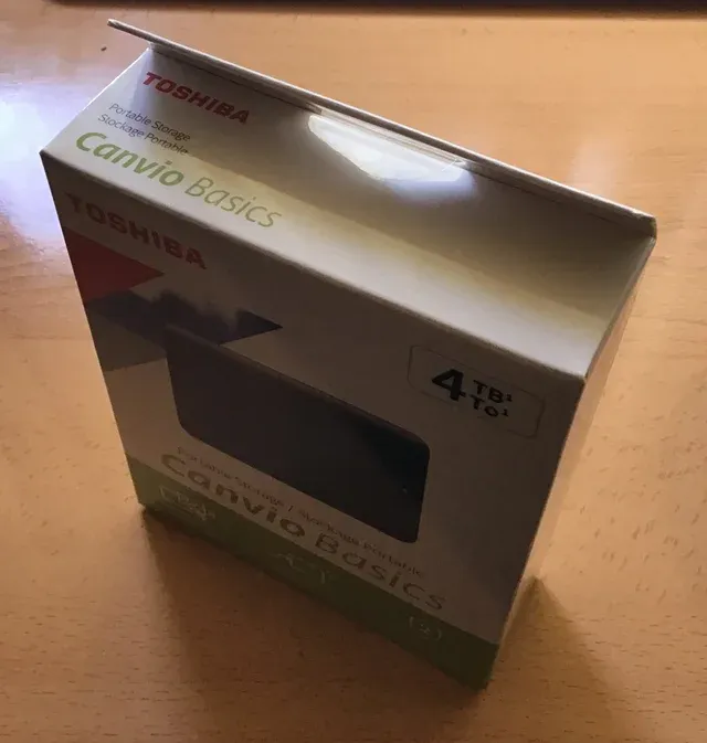 Disco duro externo 4TB Toshiba Canvio Basics 2.5"