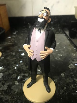 Figura Tintín Profesor Bergamotte