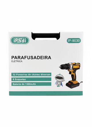 Taladro Atornillador Eléctrico con 2 Baterías