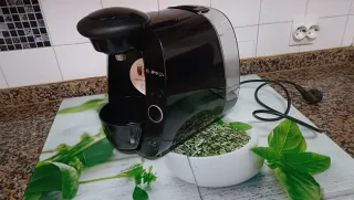 Cafetera Tassimo Bosch Negra