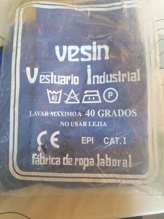 Pantalón de trabajo  tela tergal Azul