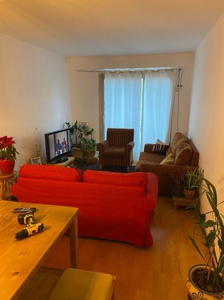 Sofá IKEA EKTORP Rojo 2-3 plazas