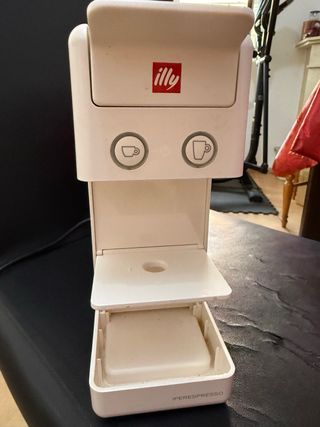 Cafetera Cápsulas Illy iperEspresso Blanca