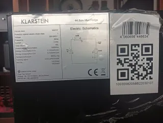 Nevera Klarstein 65L 220V