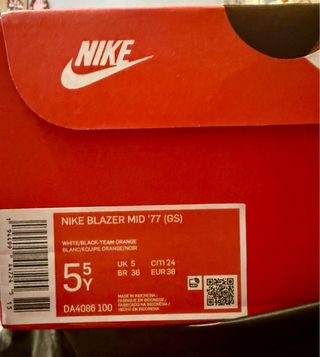 Nike Blazer Mid '77 GS Talla 36