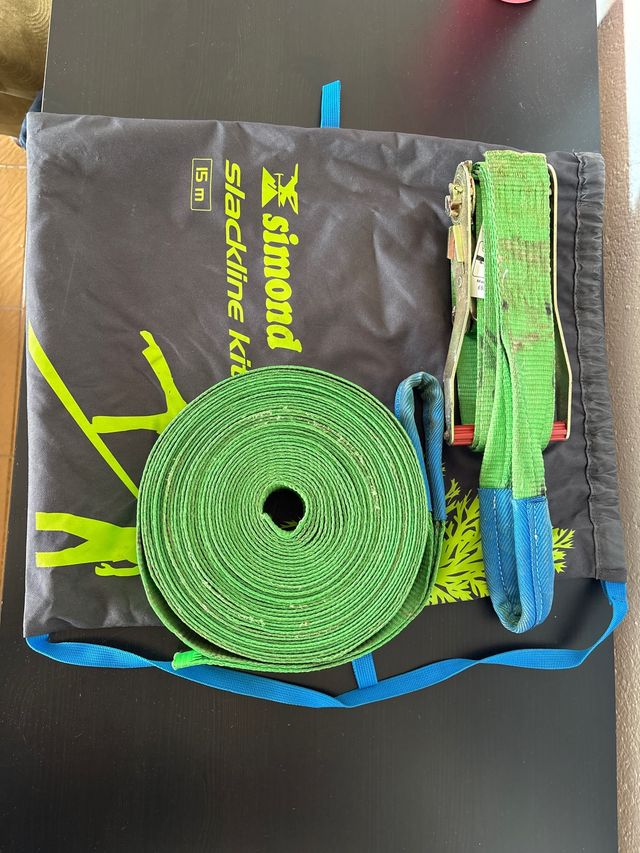 Kit Slackline Simond 15m x 50mm