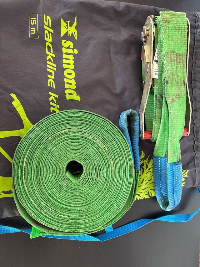 Kit Slackline Simond 15m x 50mm