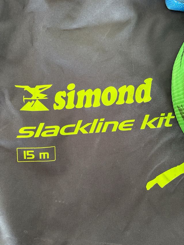 Kit Slackline Simond 15m x 50mm