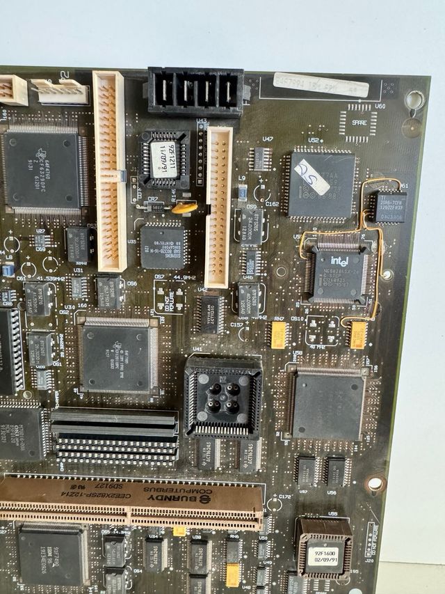 Placa Base Industrial Vintage Intel/NCR ISA Retro