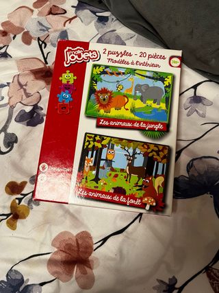 2 Puzzles Infantiles 20 Piezas