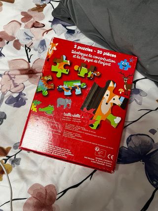 2 Puzzles Infantiles 20 Piezas