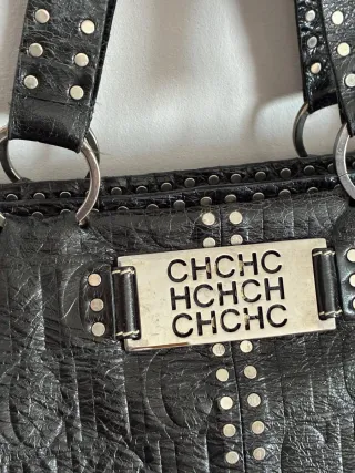 Bolso Piel Negro Carolina Herrera