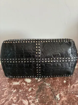 Bolso Piel Negro Carolina Herrera