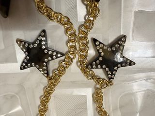 Collana con stelle e strass