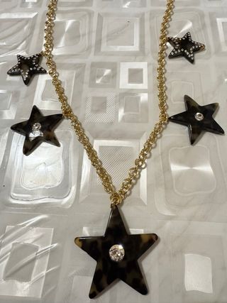 Collana con stelle e strass